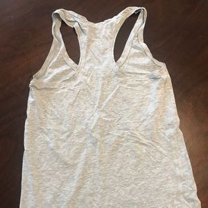 Lululemon grey racerback tank